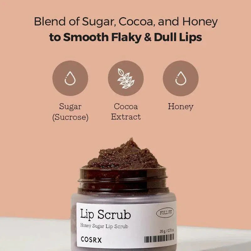 COSRX – Lip Scrub Honey Sugar Lip Scrub